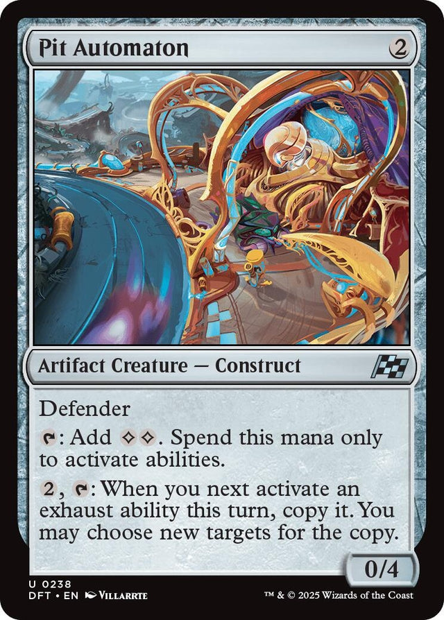 Image for Pit Automaton (238) (Foil) (Aetherdrift) (DFT) - Magic: The Gathering