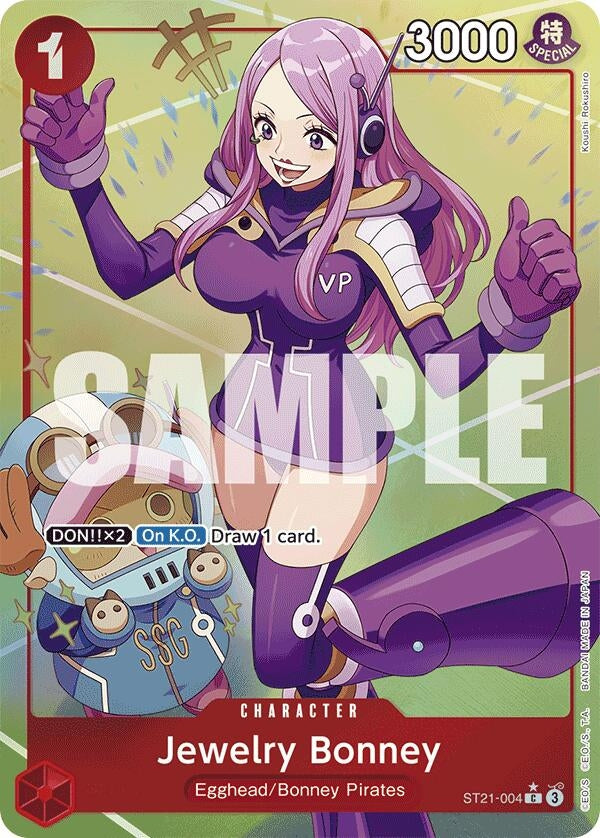 Image for Jewelry Bonney (Parallel) (ST21-004) (Foil) (Starter Deck EX: Gear 5) - One Piece Card Game