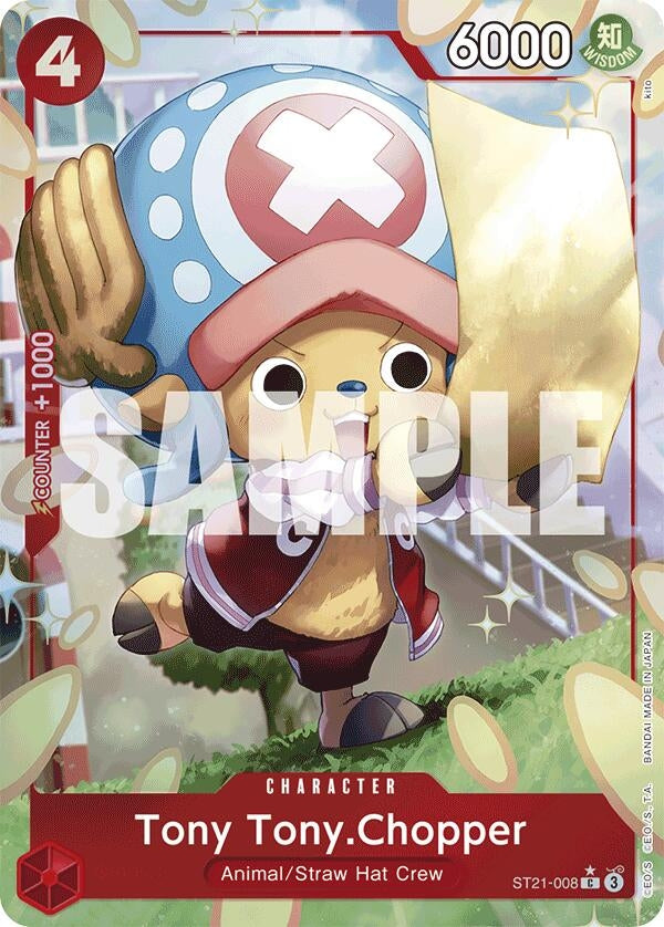 Image for Tony Tony.Chopper (Parallel) (ST21-008) (Foil) (Starter Deck EX: Gear 5) - One Piece Card Game