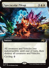 Image for Spectacular Pileup (Extended Art) (378) (Aetherdrift) (DFT) - Magic: The Gathering