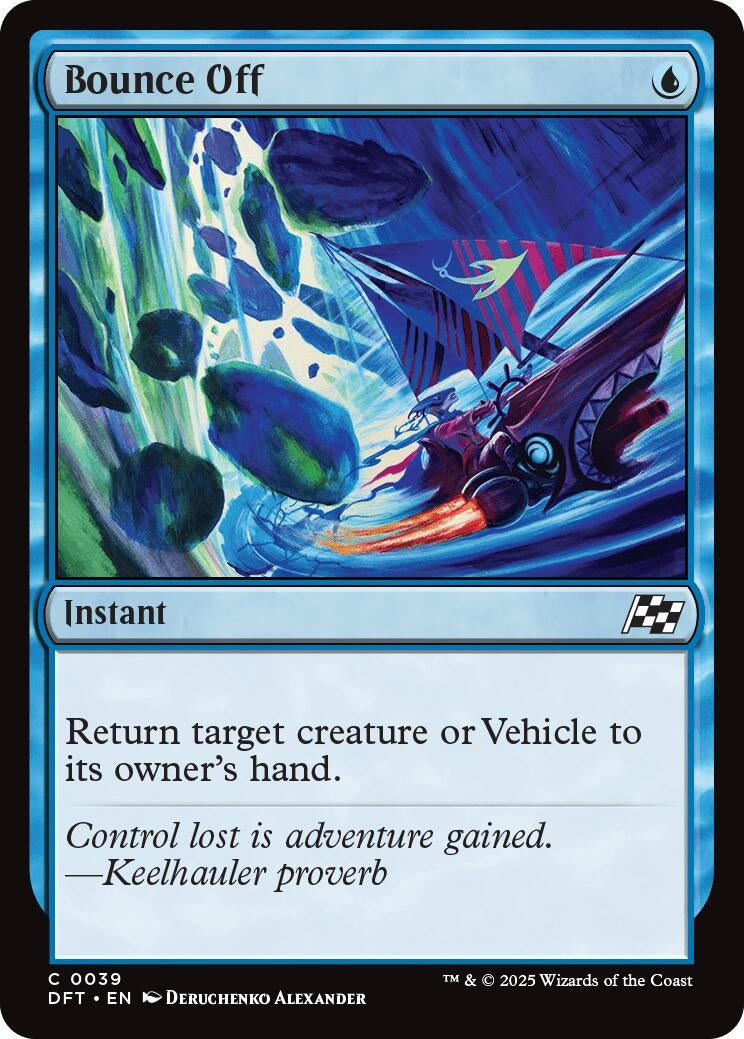 Image for Bounce Off (39) (Aetherdrift) (DFT) - Magic: The Gathering