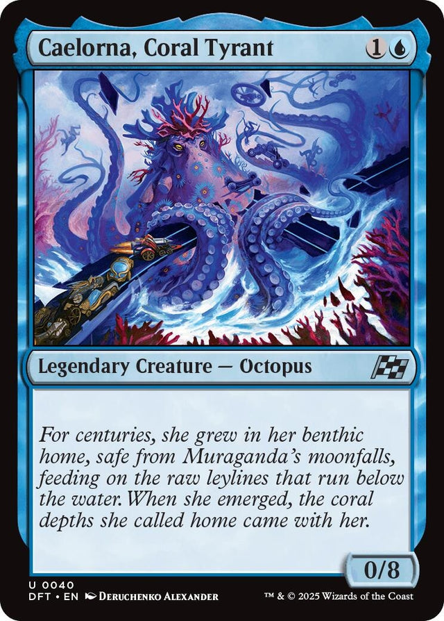 Image for Caelorna, Coral Tyrant (40) (Aetherdrift) (DFT) - Magic: The Gathering