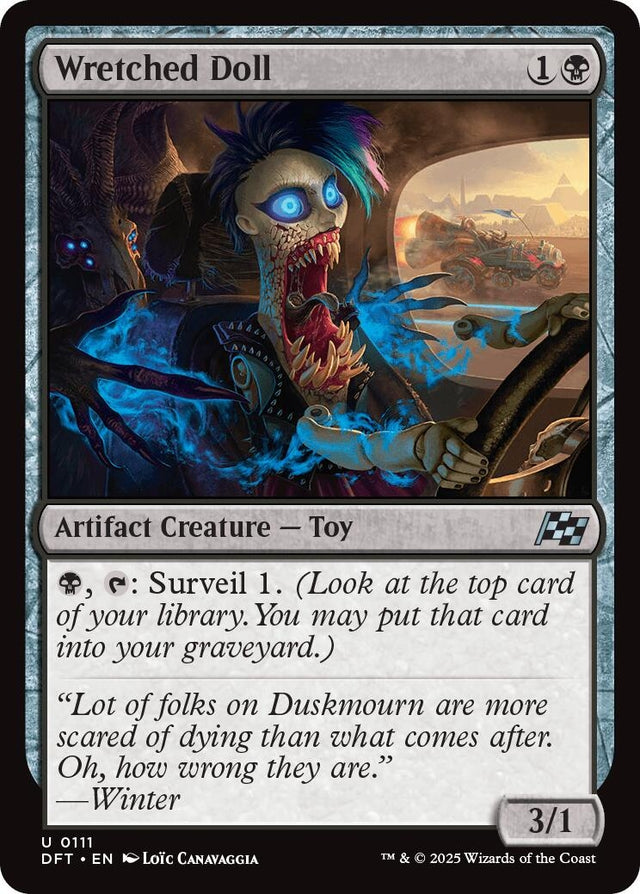 Image for Wretched Doll (111) (Foil) (Aetherdrift) (DFT) - Magic: The Gathering