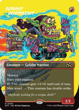 Image for Burnout Bashtronaut (Borderless) (340) (Foil) (Aetherdrift) (DFT) - Magic: The Gathering