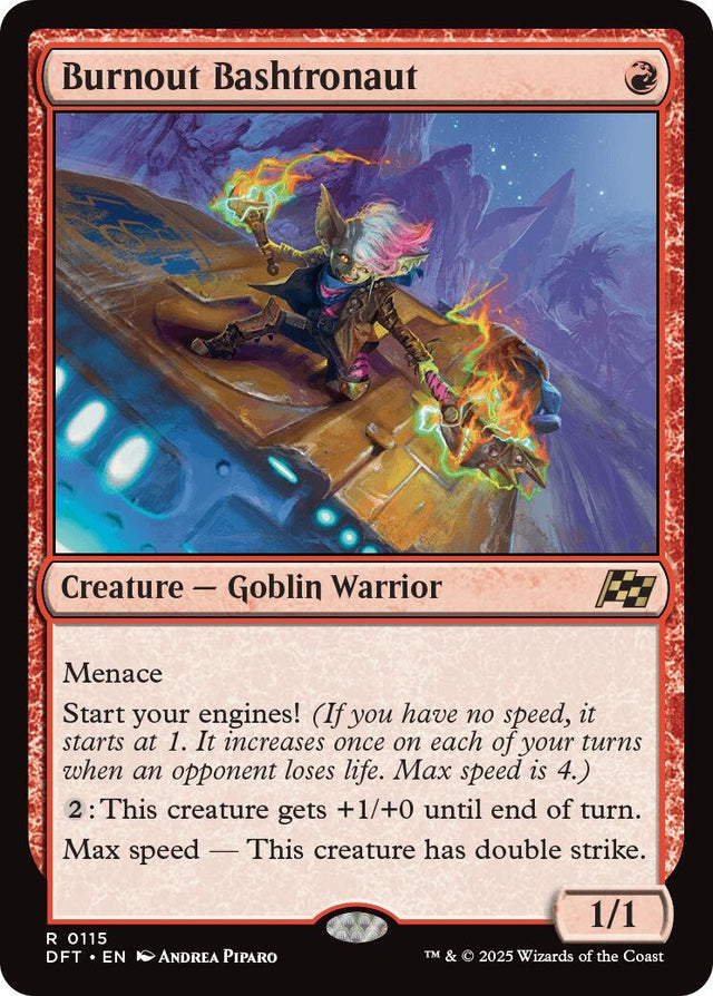 Image for Burnout Bashtronaut (115) (Foil) (Aetherdrift) (DFT) - Magic: The Gathering