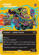 Image for Burnout Bashtronaut (Borderless) (First-Place Foil) (539) (Foil) (Aetherdrift) (DFT) - Magic: The Gathering
