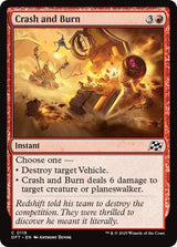 Image for Crash and Burn (119) (Aetherdrift) (DFT) - Magic: The Gathering