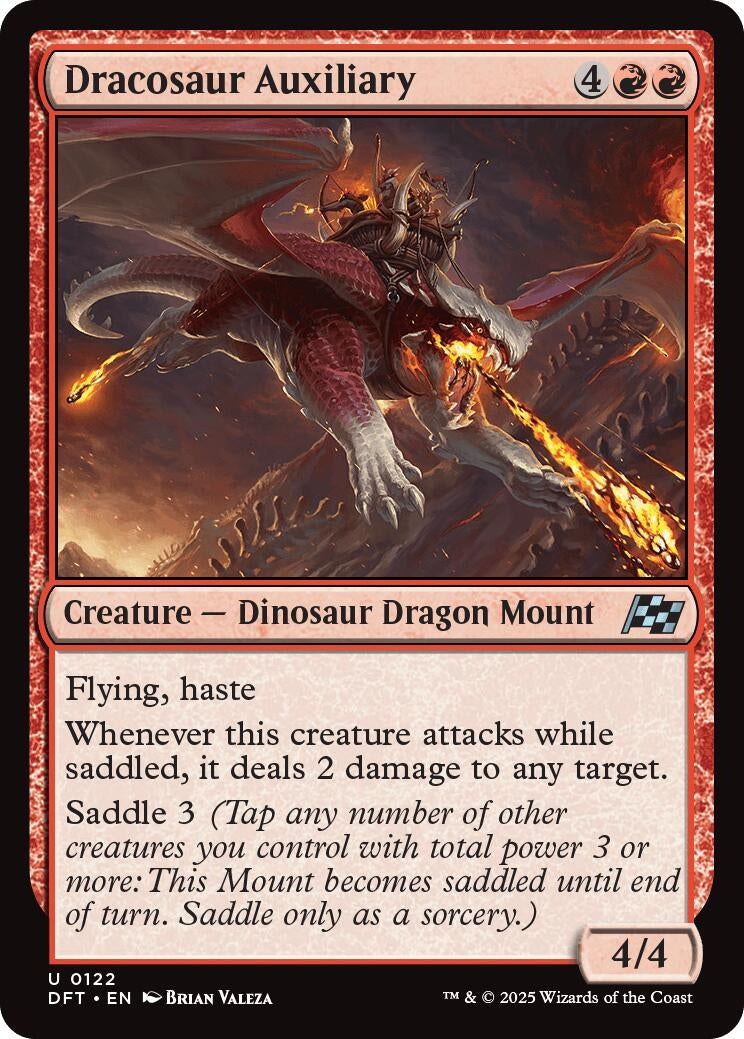 Image for Dracosaur Auxiliary (122) (Aetherdrift) (DFT) - Magic: The Gathering