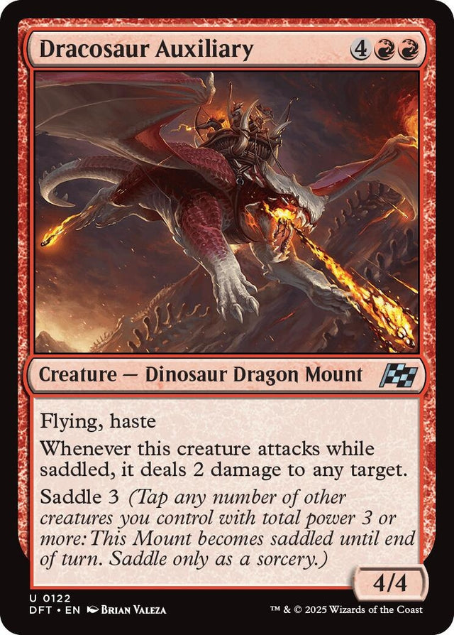 Image for Dracosaur Auxiliary (122) (Aetherdrift) (DFT) - Magic: The Gathering