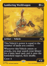 Image for Lumbering Worldwagon (First-Place Foil) (467) (Foil) (Aetherdrift) (DFT) - Magic: The Gathering