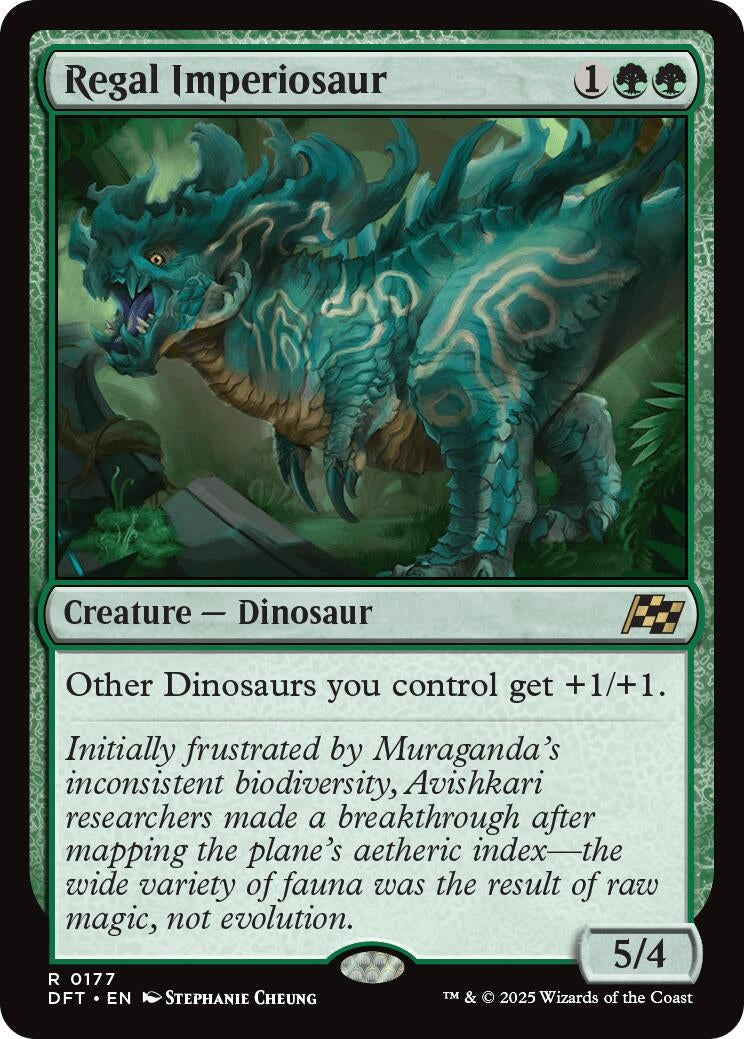 Image for Regal Imperiosaur (177) (Aetherdrift) (DFT) - Magic: The Gathering
