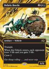 Image for Debris Beetle (Borderless) (First-Place Foil) (530) (Foil) (Aetherdrift) (DFT) - Magic: The Gathering