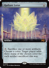 Image for Radiant Lotus (Extended Art) (395) (Aetherdrift) (DFT) - Magic: The Gathering