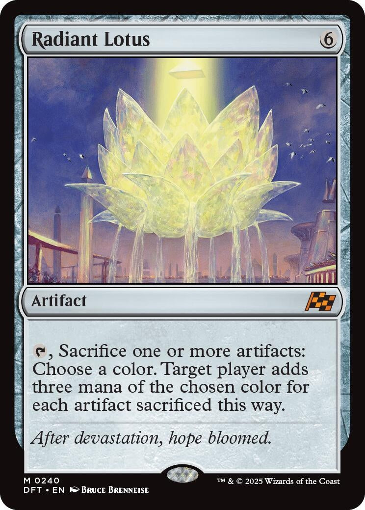 Image for Radiant Lotus (240) (Aetherdrift) (DFT) - Magic: The Gathering