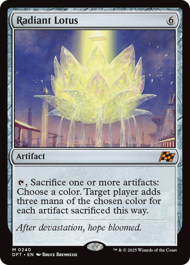 Image for Radiant Lotus (240) (Aetherdrift) (DFT) - Magic: The Gathering