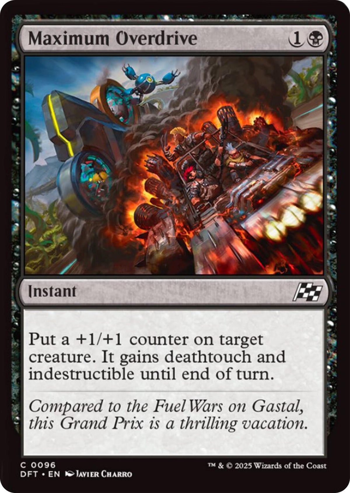 Image for Maximum Overdrive (96) (Aetherdrift) (DFT) - Magic: The Gathering