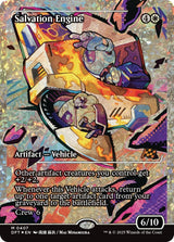 Image for Salvation Engine (Showcase) (Fracture Foil) (407) (Foil) (Aetherdrift) (DFT) - Magic: The Gathering