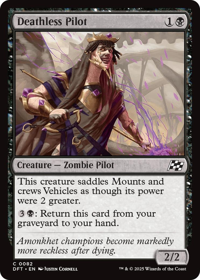 Image for Deathless Pilot (82) (Aetherdrift) (DFT) - Magic: The Gathering