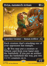 Image for Oviya, Automech Artisan (First-Place Foil) (469) (Foil) (Aetherdrift) (DFT) - Magic: The Gathering