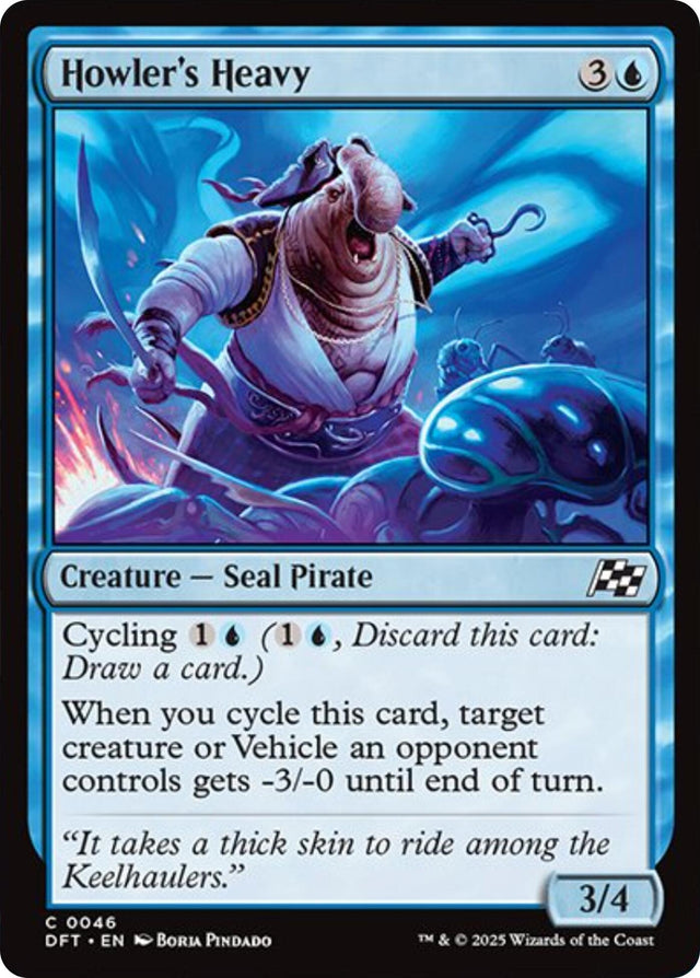 Image for Howler's Heavy (46) (Aetherdrift) (DFT) - Magic: The Gathering
