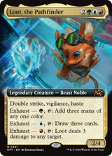 Image for Loot, the Pathfinder (Extended Art) (391) (Aetherdrift) (DFT) - Magic: The Gathering