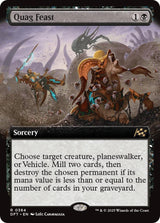 Image for Quag Feast (Extended Art) (384) (Aetherdrift) (DFT) - Magic: The Gathering