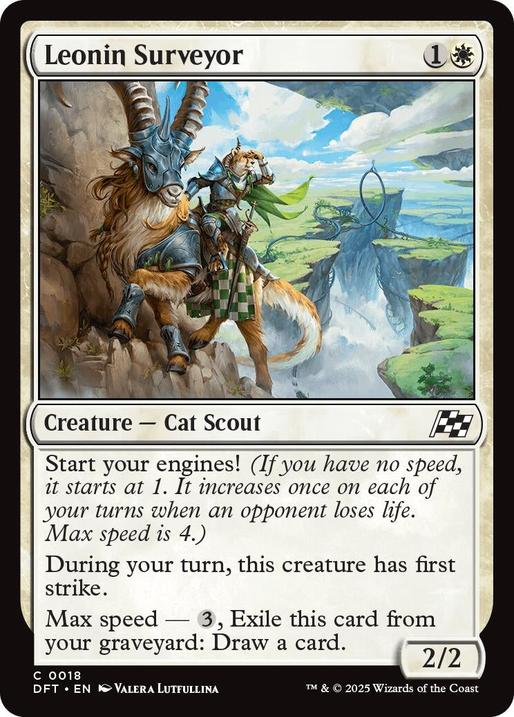 Image for Leonin Surveyor (18) (Foil) (Aetherdrift) (DFT) - Magic: The Gathering