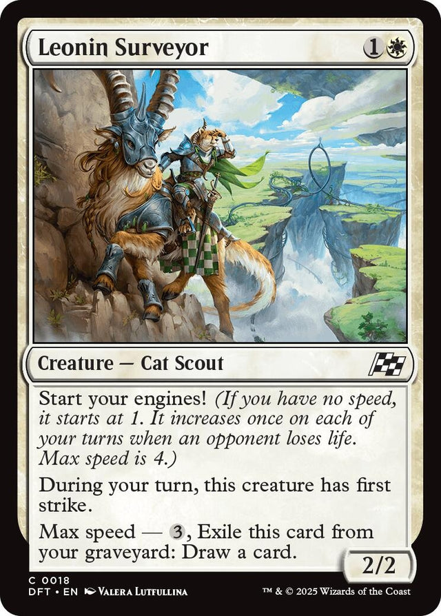 Image for Leonin Surveyor (18) (Foil) (Aetherdrift) (DFT) - Magic: The Gathering