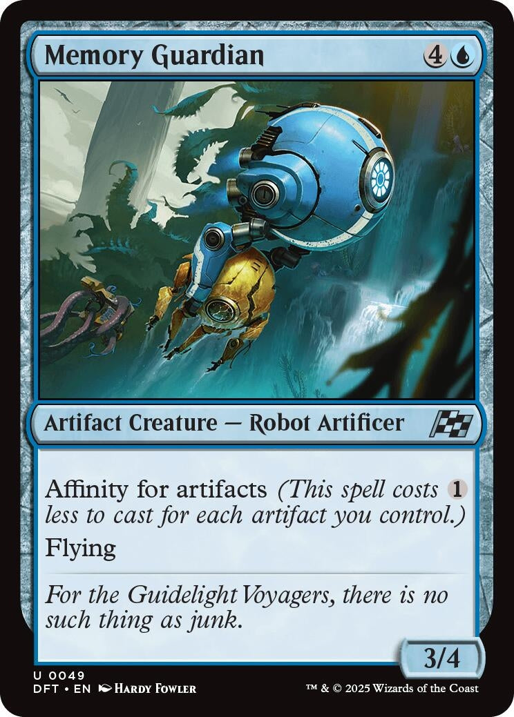 Image for Memory Guardian (49) (Aetherdrift) (DFT) - Magic: The Gathering