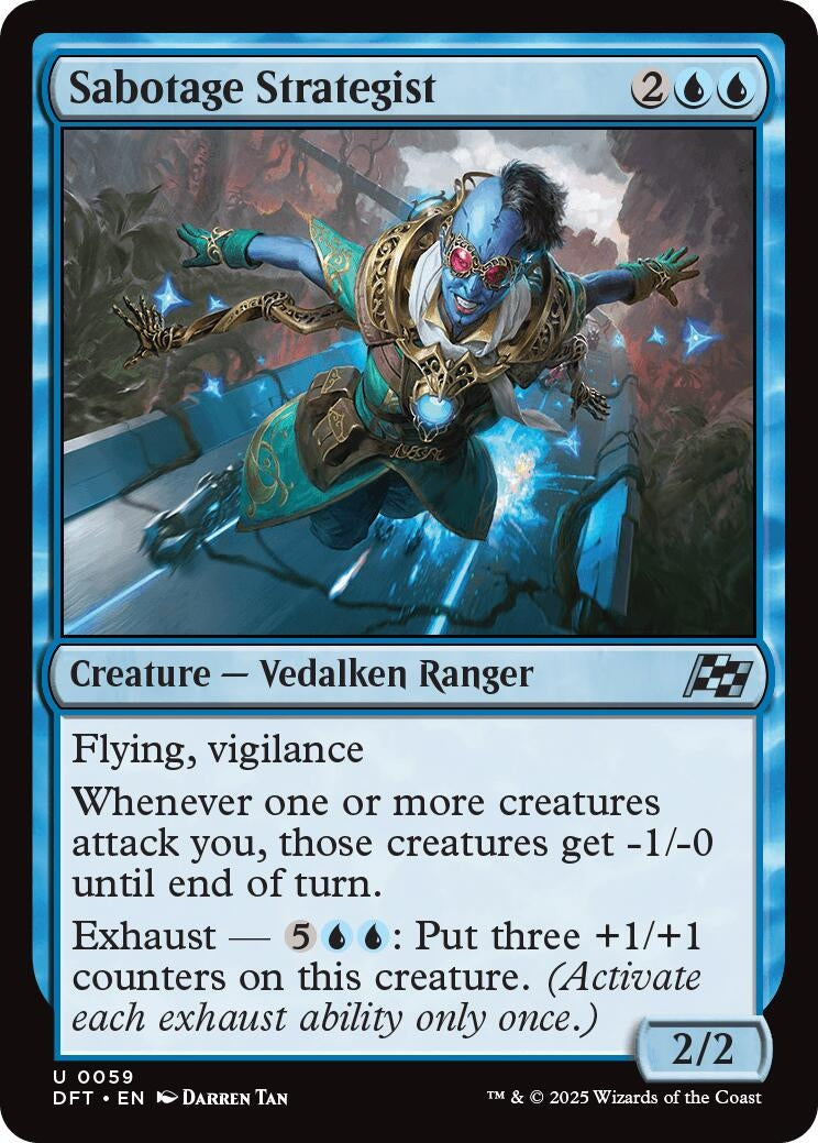 Image for Sabotage Strategist (59) (Aetherdrift) (DFT) - Magic: The Gathering