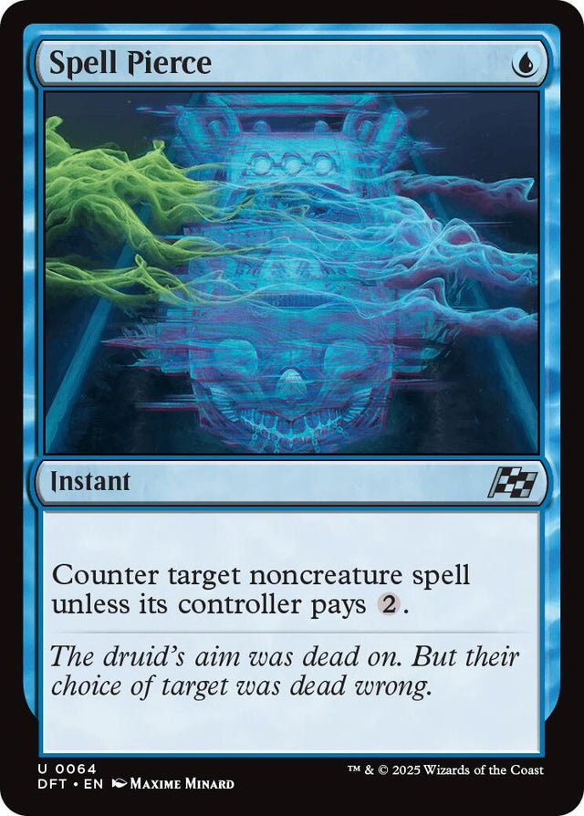Image for Spell Pierce (64) (Foil) (Aetherdrift) (DFT) - Magic: The Gathering