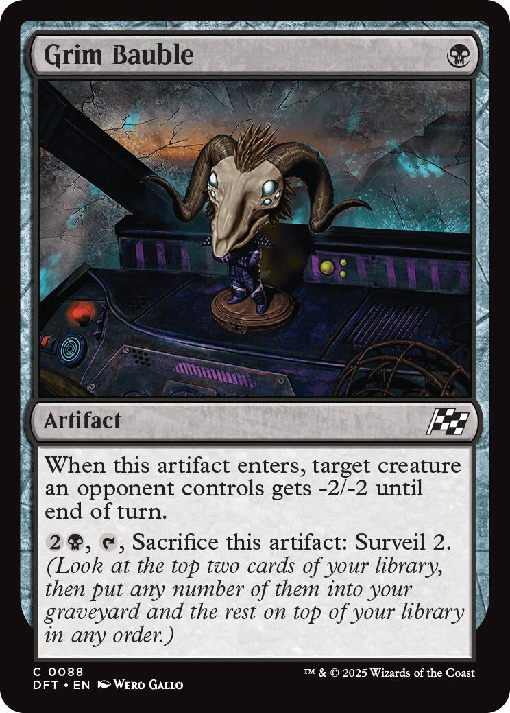 Image for Grim Bauble (88) (Aetherdrift) (DFT) - Magic: The Gathering