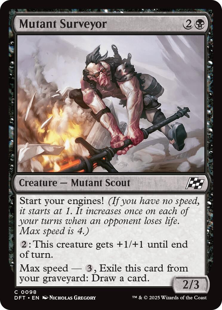 Image for Mutant Surveyor (98) (Foil) (Aetherdrift) (DFT) - Magic: The Gathering