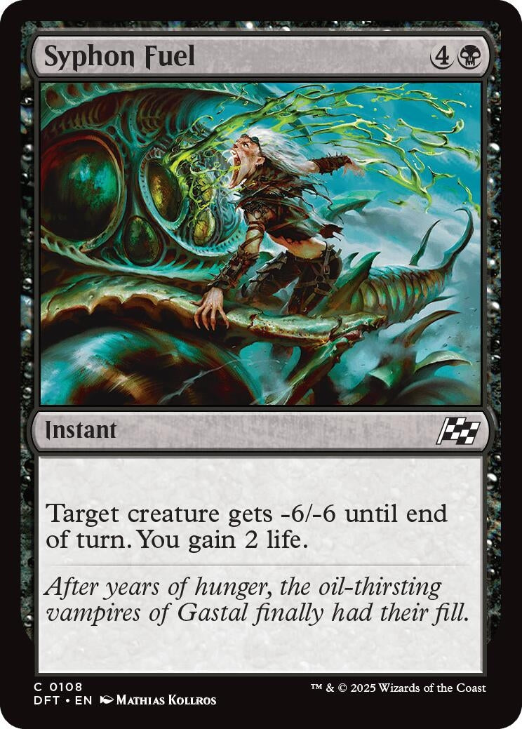 Image for Syphon Fuel (108) (Aetherdrift) (DFT) - Magic: The Gathering