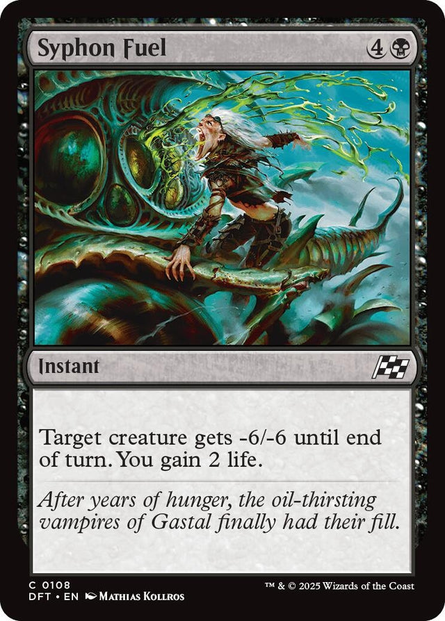 Image for Syphon Fuel (108) (Aetherdrift) (DFT) - Magic: The Gathering
