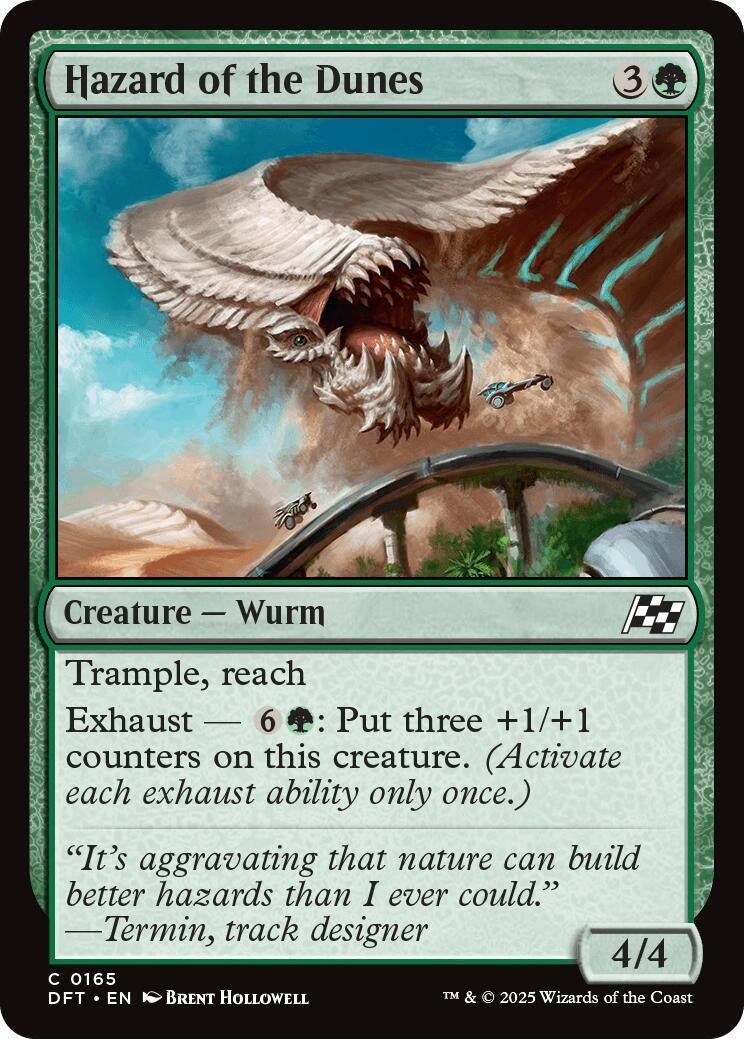 Image for Hazard of the Dunes (165) (Aetherdrift) (DFT) - Magic: The Gathering
