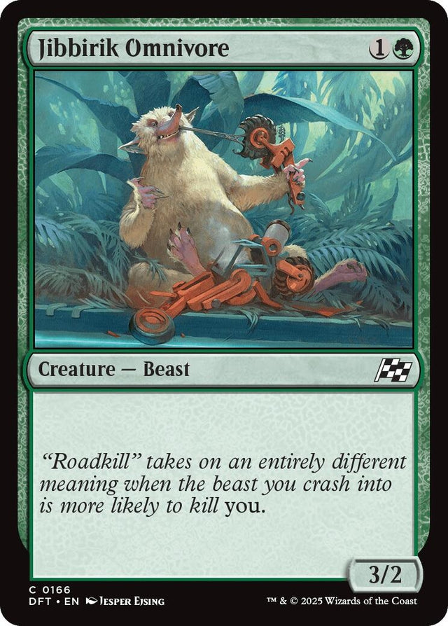 Image for Jibbirik Omnivore (166) (Foil) (Aetherdrift) (DFT) - Magic: The Gathering