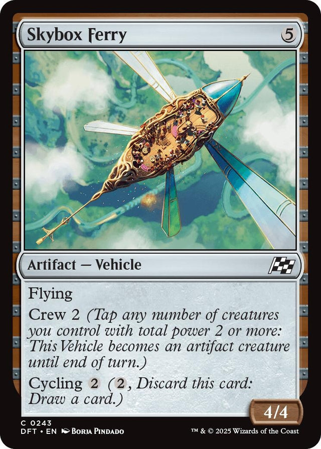 Image for Skybox Ferry (243) (Foil) (Aetherdrift) (DFT) - Magic: The Gathering