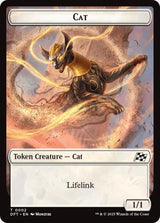 Image for Cat // Thopter (0010) Double-Sided Token (2 // 10) (Foil) (Aetherdrift) (DFT) - Magic: The Gathering