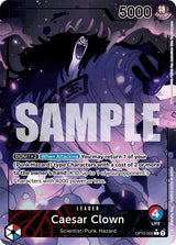 Image for Caesar Clown (002) (Parallel) (OP10-002) (Royal Blood) - One Piece Card Game