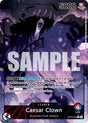 Image for Caesar Clown (002) (Parallel) (OP10-002) (Royal Blood) - One Piece Card Game