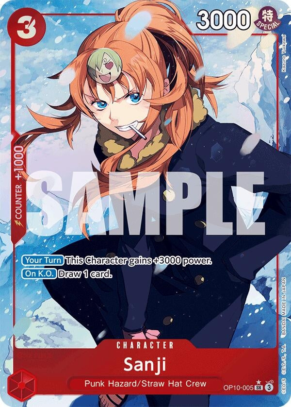 Image for Sanji (Parallel) (OP10-005) (Foil) (Royal Blood) - One Piece Card Game