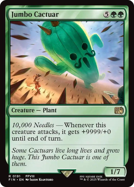 Image for Jumbo Cactuar (191) (FINAL FANTASY) - Magic: The Gathering
