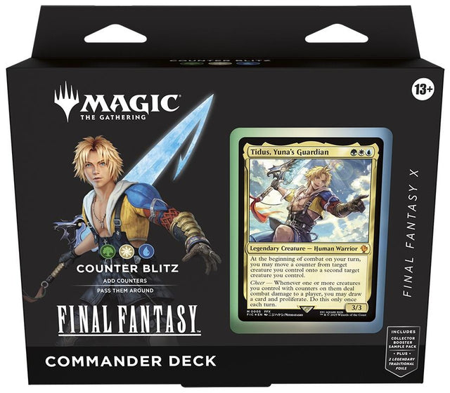 Image for FINAL FANTASY Commander Deck - FINAL FANTASY X Counter Blitz - Magic: The Gathering