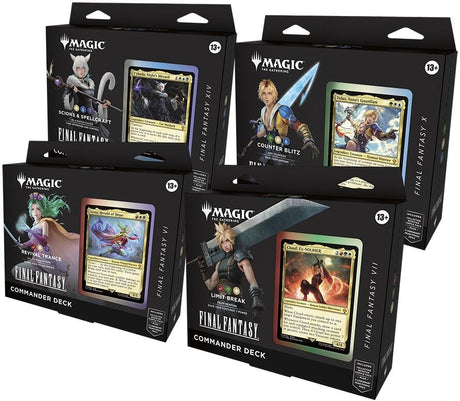 Image for FINAL FANTASY Commander Deck Display - Magic: The Gathering
