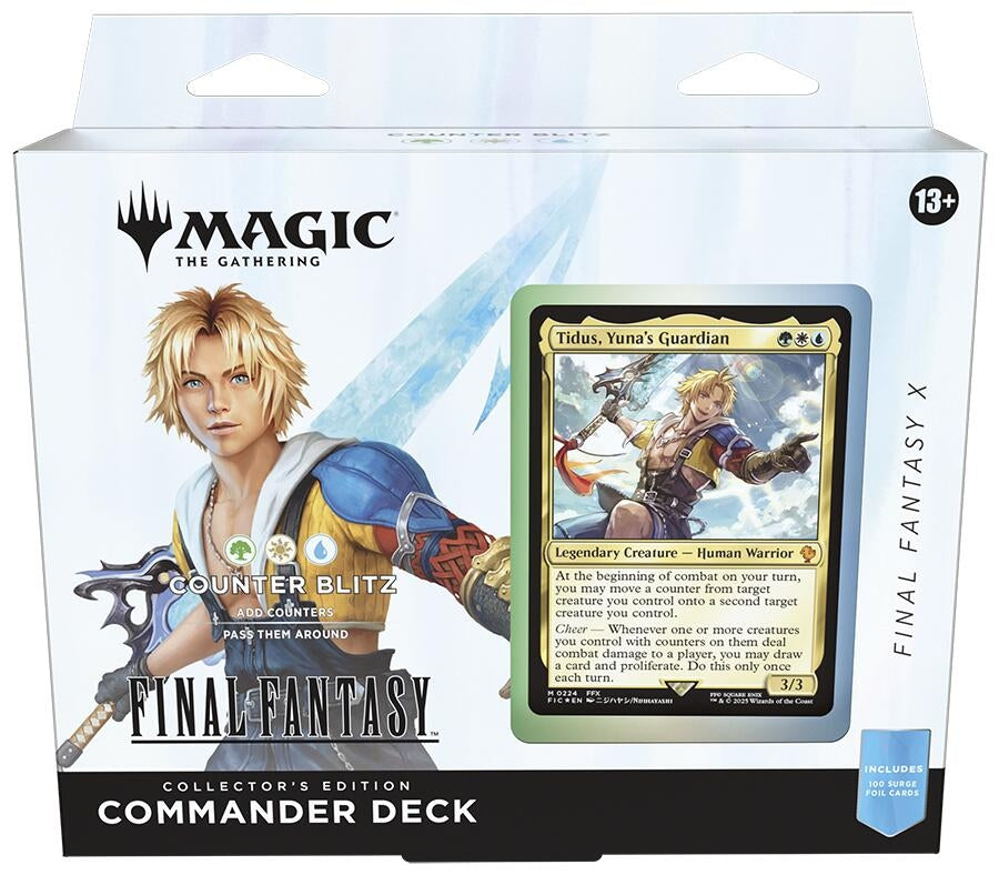 Image for FINAL FANTASY Commander Deck - FINAL FANTASY X Counter Blitz (Collector's Edition) - Magic: The Gathering