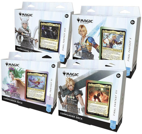 Image for FINAL FANTASY Commander Deck Display (Collector's Edition) - Magic: The Gathering