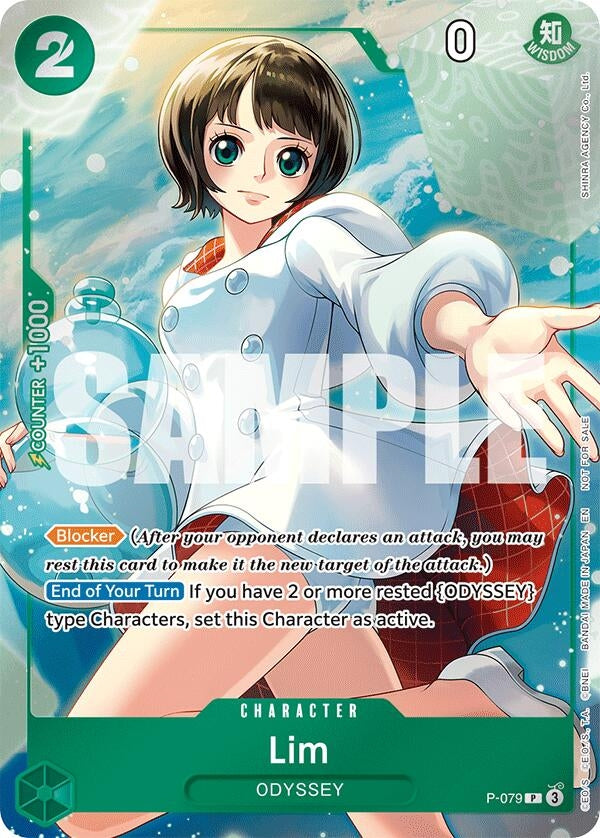 Image for Lim (Event Pack Vol. 6) (P-079) (Foil) (One Piece Promotion Cards) - One Piece Card Game