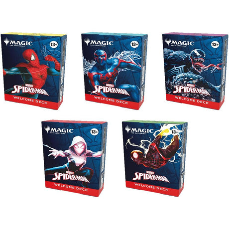 Image for Marvel's Spider-Man - Welcome Decks [Set of 5] - Magic: The Gathering