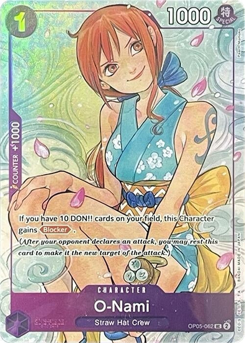 Image for O-Nami (Illustration Box Vol.1) (OP05-062) (Foil) (One Piece Promotion Cards) - One Piece Card Game